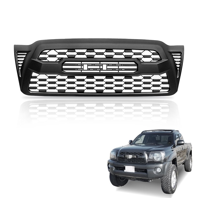 Toyota Tacoma (2005–2011) Grille, Matte Black